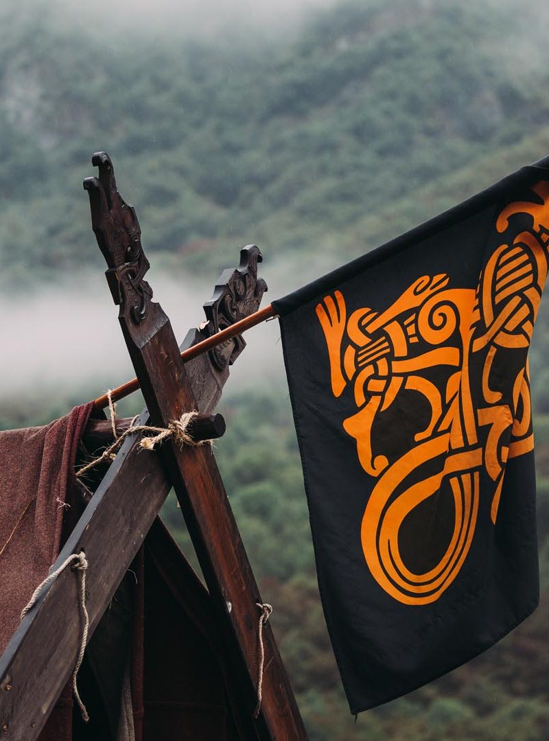 Gudvangen Viking valley. The annual Viking festival.