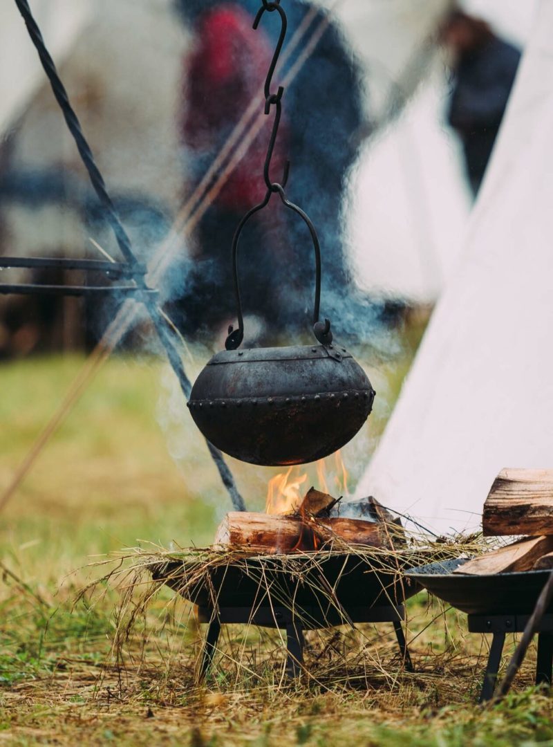 Gudvangen Viking valley. The annual Viking festival.